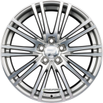 2DRV BY WHEELWORLD - WH18 DAYTONA GRAU HOCHGLANZPOLIERT 7,5X17 LK:5/112 ET:45 ML:66,6